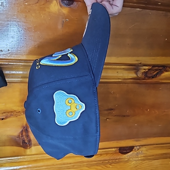 CHICAGO CUBS '47 1969 BEAR COOPERSTOWN NAVY HITCH ADJUSTABLE CAP - Picture 2 of 4